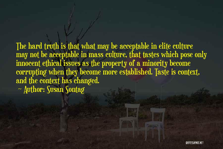 Acceptable Quotes By Susan Sontag