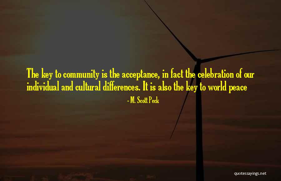 Acceptance And Peace Quotes By M. Scott Peck Acceptance And Peace Quotes By M. Scott Peck