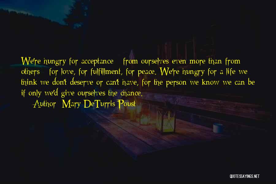 Acceptance From Others Quotes By Mary DeTurris Poust