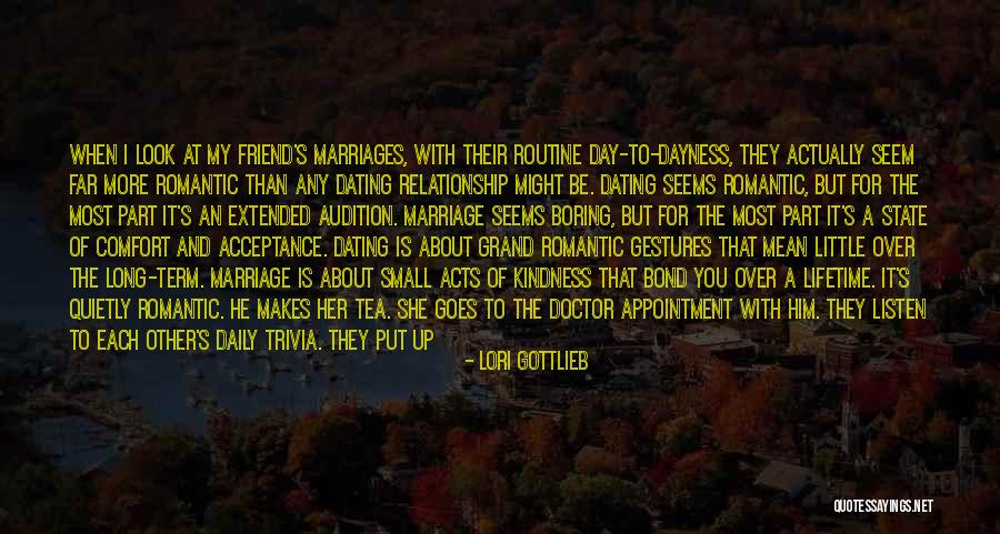 Acceptance In A Relationship Quotes By Lori Gottlieb