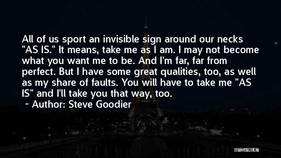 Acceptance In A Relationship Quotes By Steve Goodier