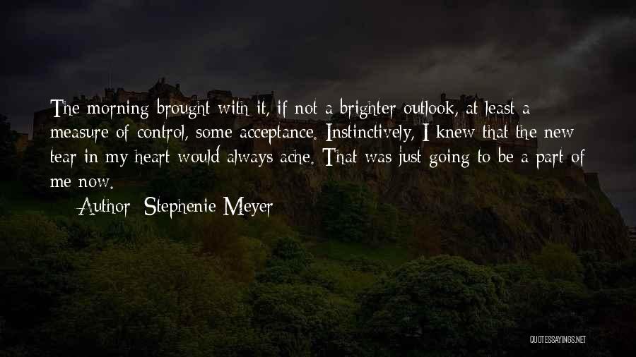 Acceptance Now Quotes By Stephenie Meyer