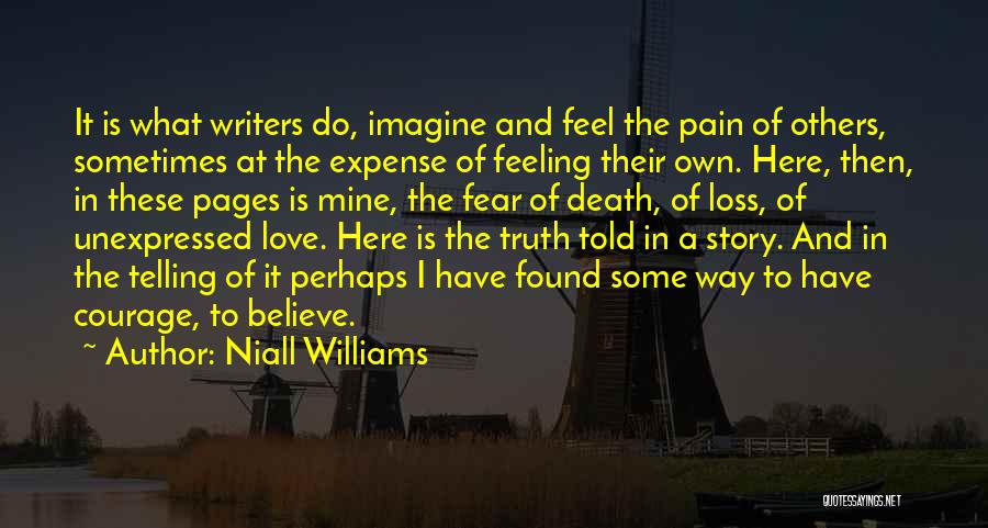 Acceptance Of Death Quotes By Niall Williams