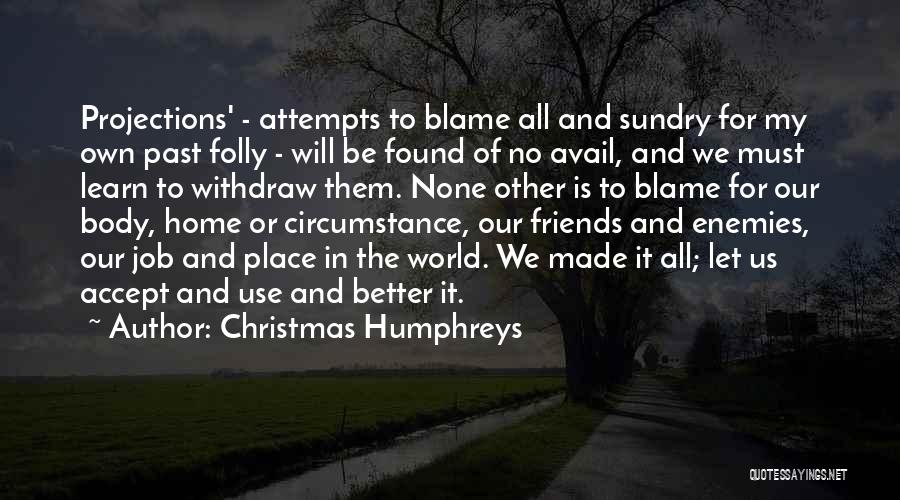 Acceptance Of Job Quotes By Christmas Humphreys