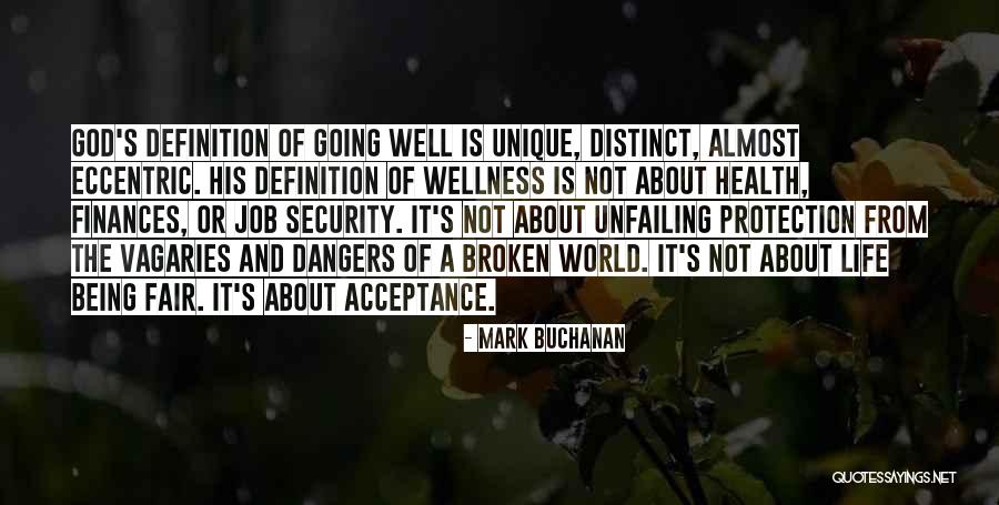 Acceptance Of Job Quotes By Mark Buchanan