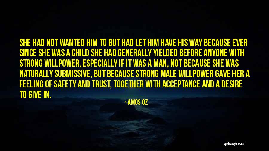 Acceptance Of Sexuality Quotes By Amos Oz