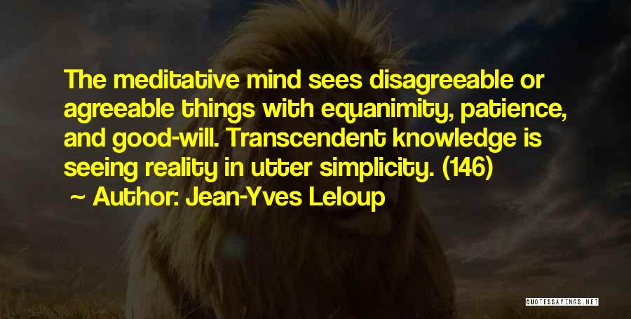 Acceptance Quotes By Jean-Yves Leloup