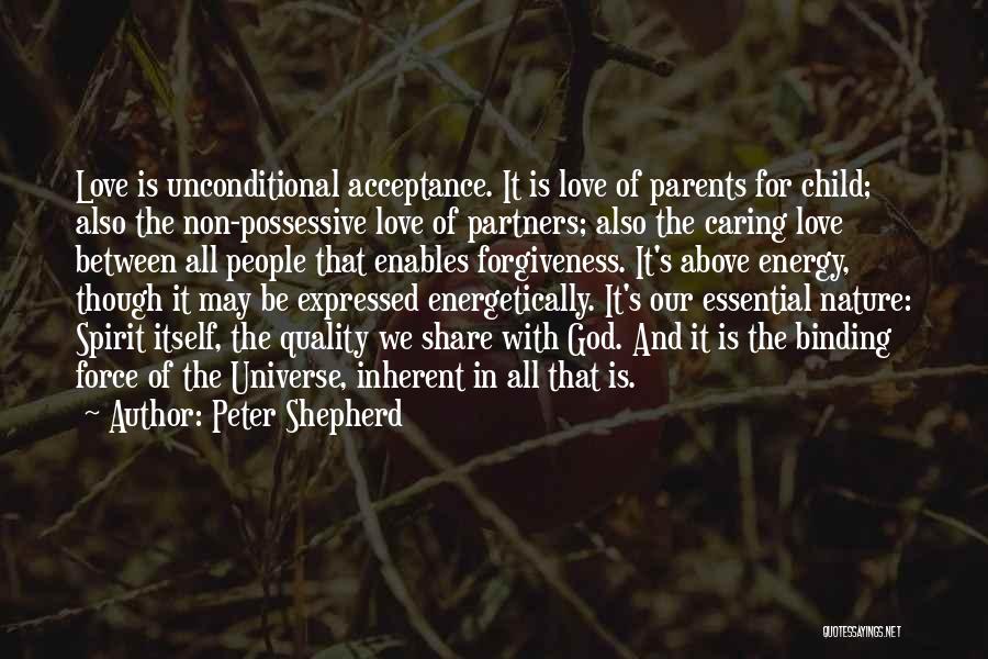 Acceptance Quotes By Peter Shepherd