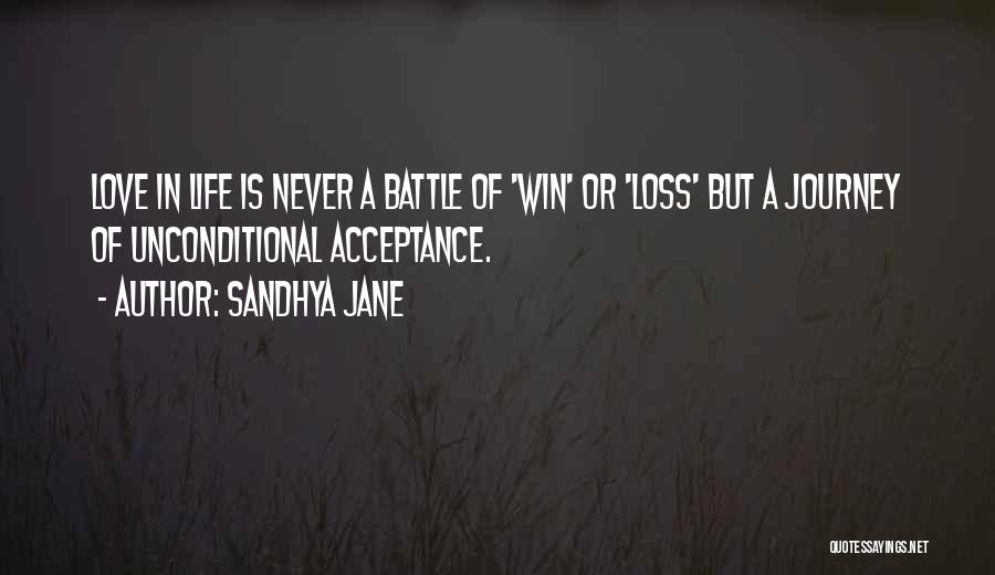 Acceptance Quotes Quotes By Sandhya Jane