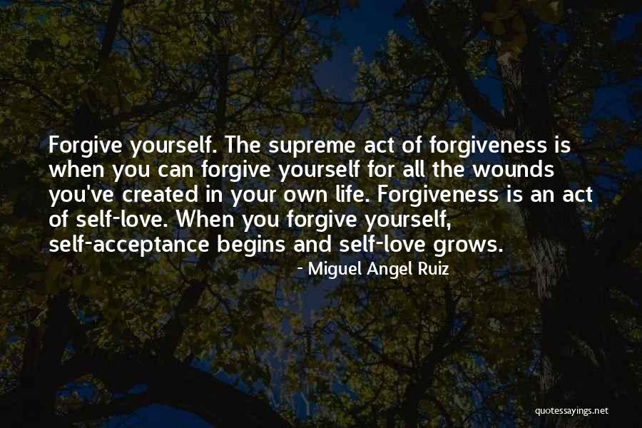 Acceptance Self Love Quotes By Miguel Angel Ruiz