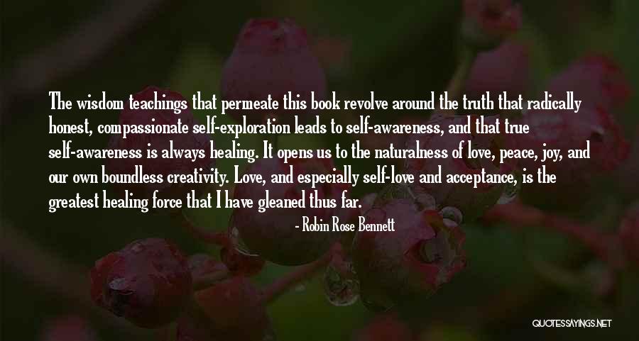 Acceptance Self Love Quotes By Robin Rose Bennett