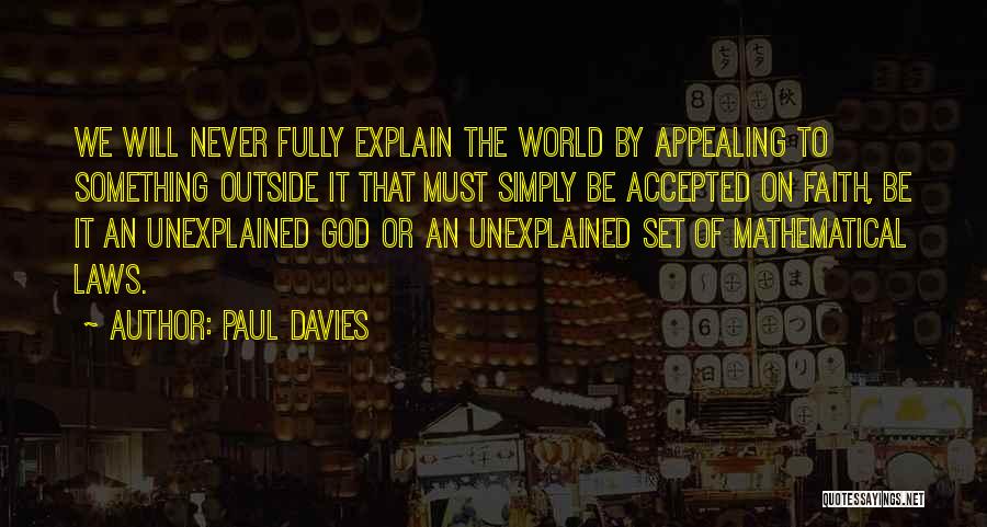 Accepted By God Quotes By Paul Davies