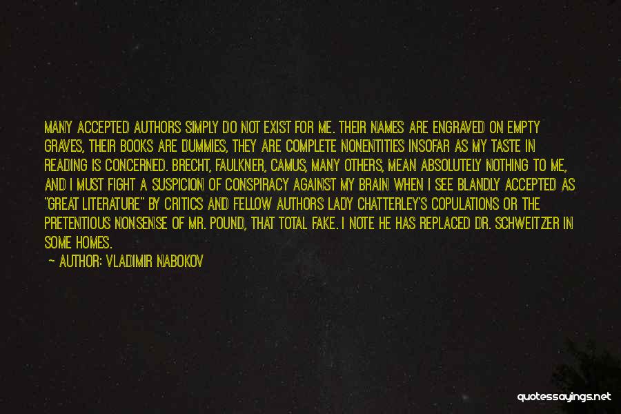 Accepted By Others Quotes By Vladimir Nabokov