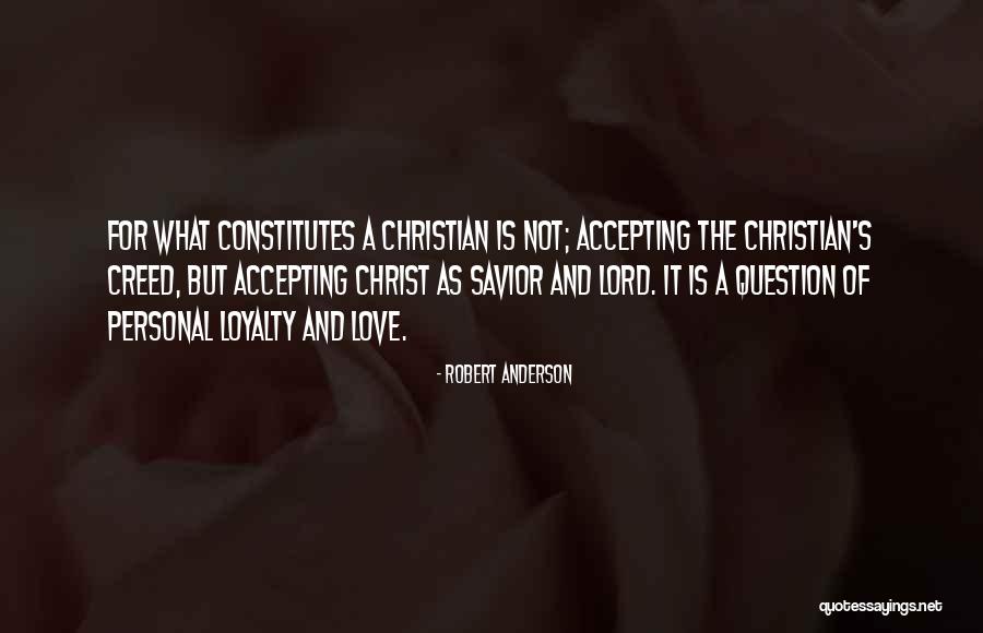 Accepting Christ Quotes By Robert Anderson