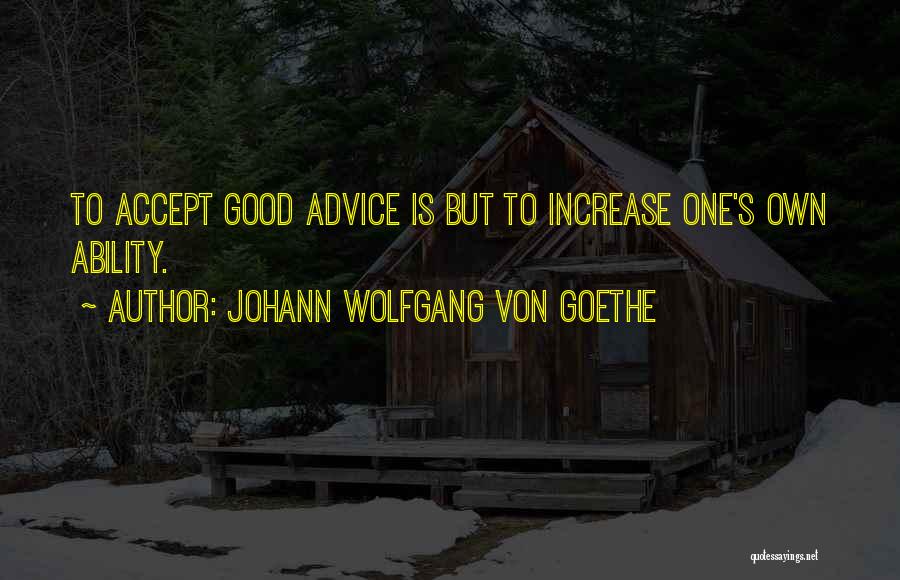Accepting Criticism Quotes By Johann Wolfgang Von Goethe