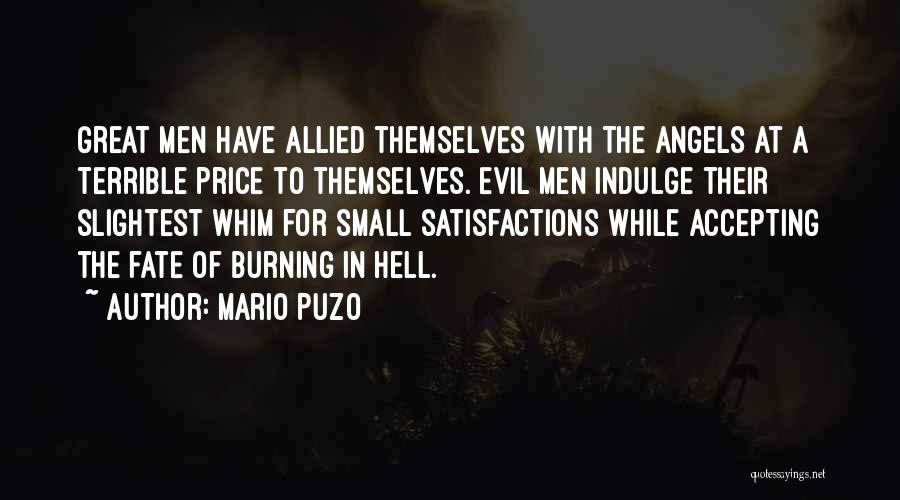 Accepting Fate Quotes By Mario Puzo