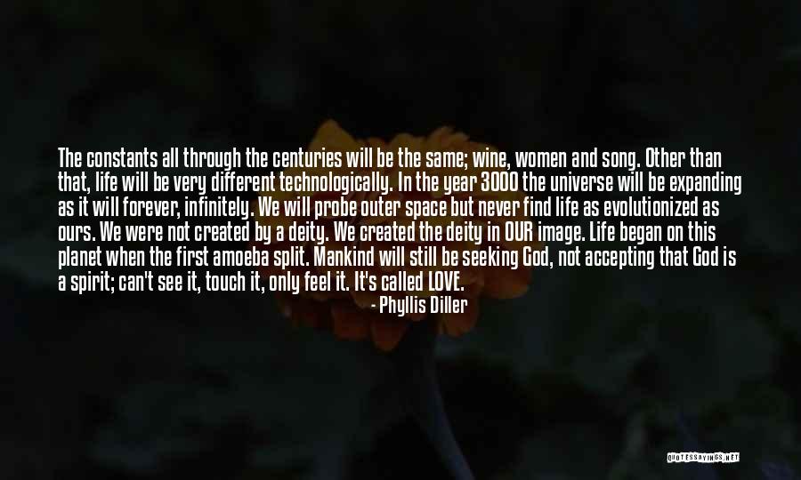 Accepting God's Love Quotes By Phyllis Diller