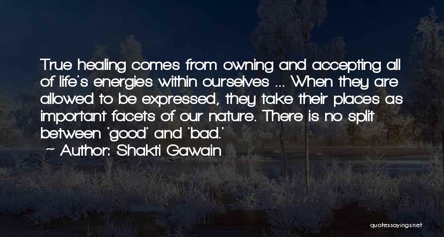 Accepting Life As It Comes Quotes By Shakti Gawain