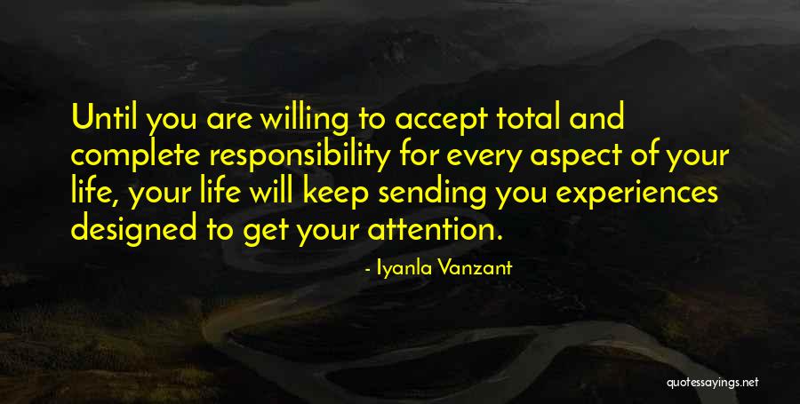 Accepting Life Quotes By Iyanla Vanzant