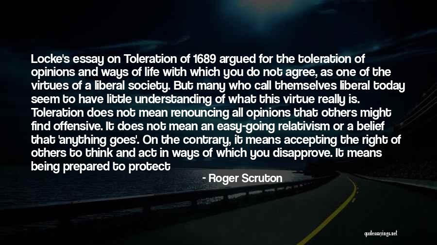 Accepting Life Quotes By Roger Scruton