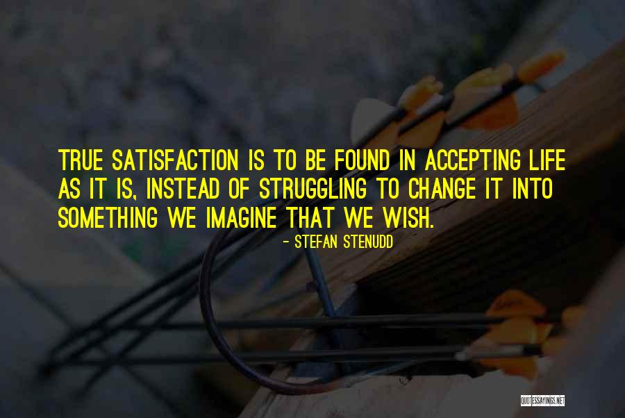 Accepting Life Quotes By Stefan Stenudd