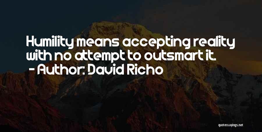 Accepting Me For Who I Am Quotes By David Richo
