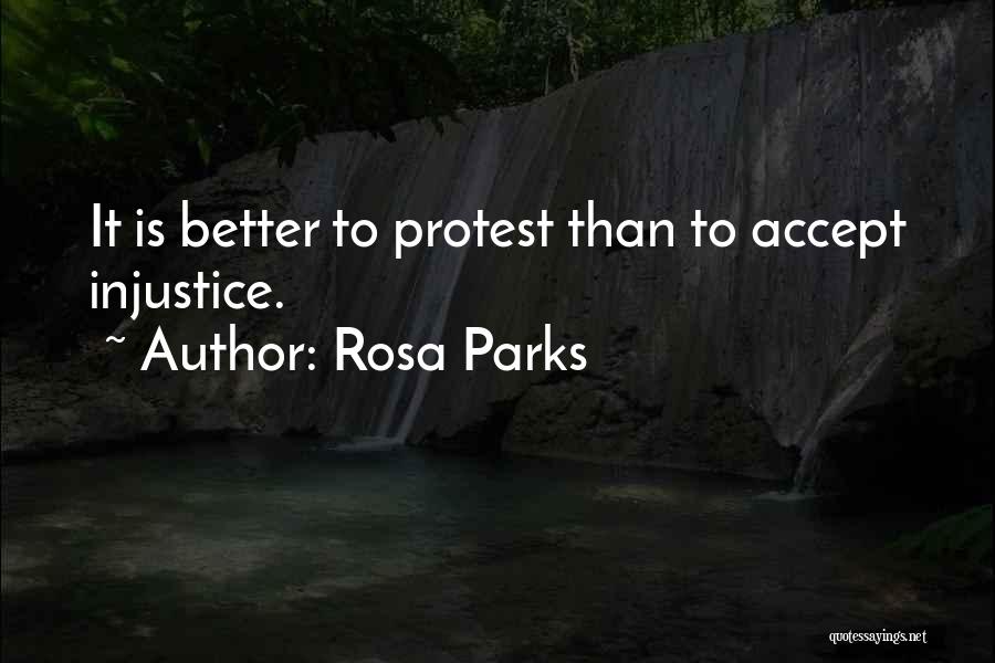 Accepting One's Past Quotes By Rosa Parks