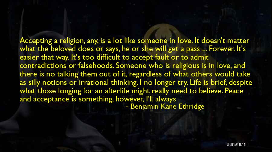 Accepting Others The Way They Are Quotes By Benjamin Kane Ethridge Accepting Others The Way They Are Quotes By Benjamin Kane Ethridge