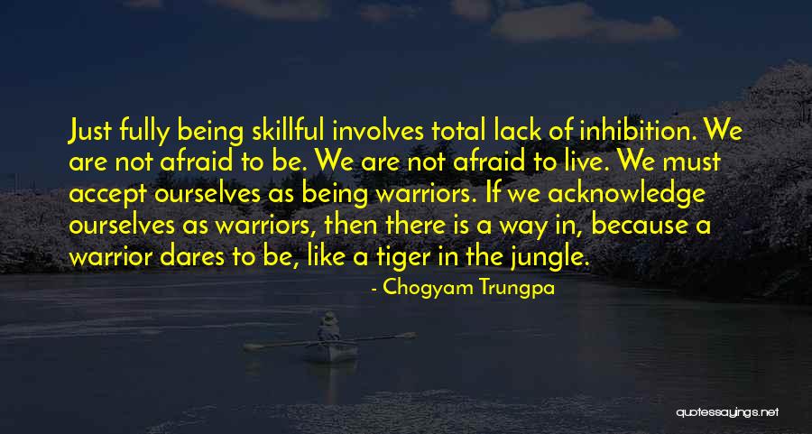 Accepting Ourselves Quotes By Chogyam Trungpa Accepting Ourselves Quotes By Chogyam Trungpa