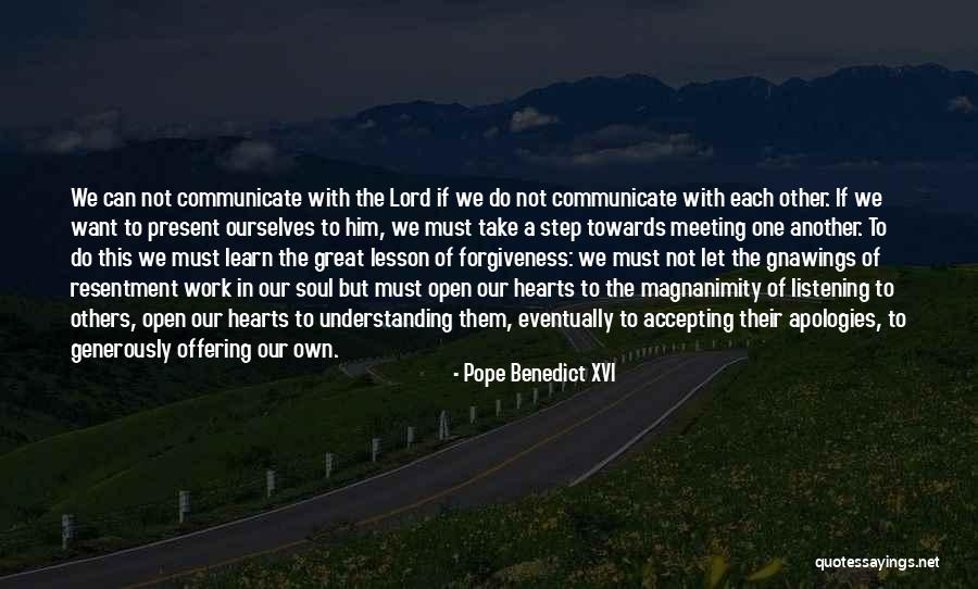 Accepting Ourselves Quotes By Pope Benedict XVI Accepting Ourselves Quotes By Pope Benedict XVI