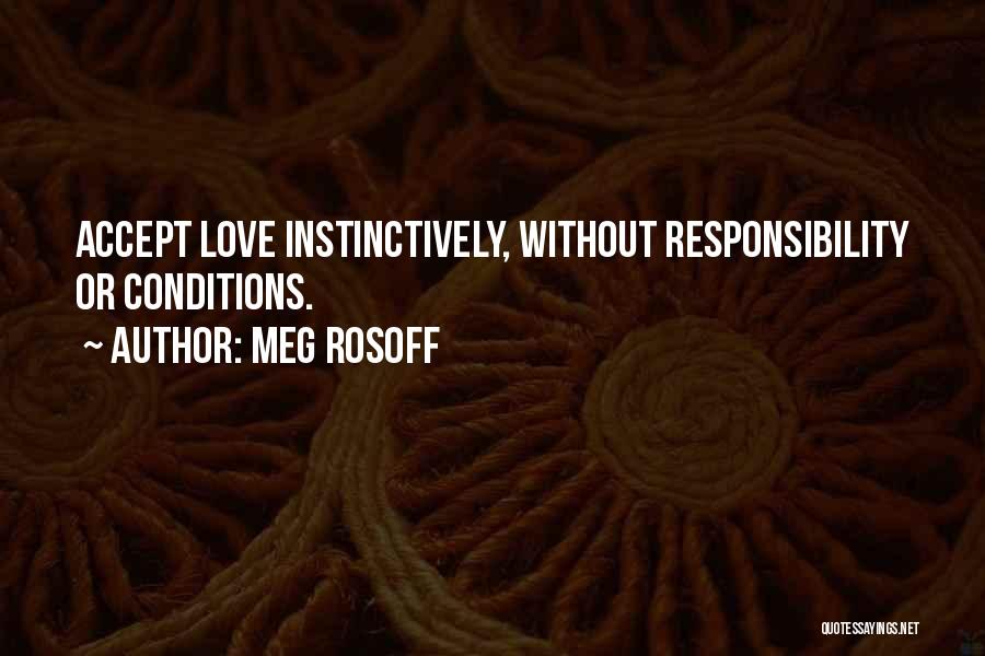 Accepting Responsibility Quotes By Meg Rosoff