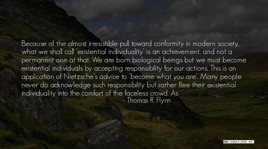 Accepting Responsibility Quotes By Thomas R. Flynn