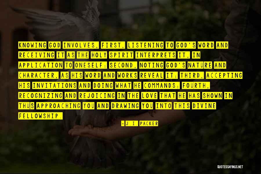 Accepting Second Best Quotes By J.I. Packer Accepting Second Best Quotes By J.I. Packer