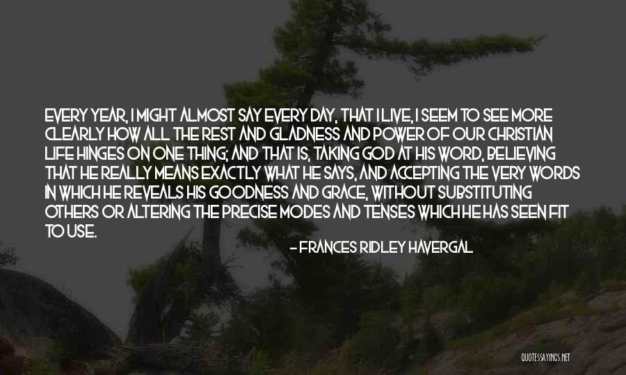 Accepting The Others Quotes By Frances Ridley Havergal