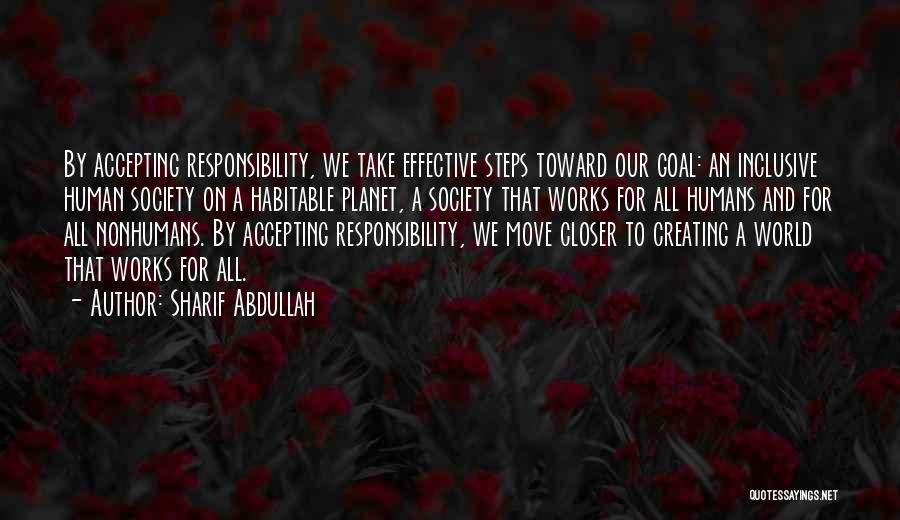 Accepting The Past And Moving On Quotes By Sharif Abdullah