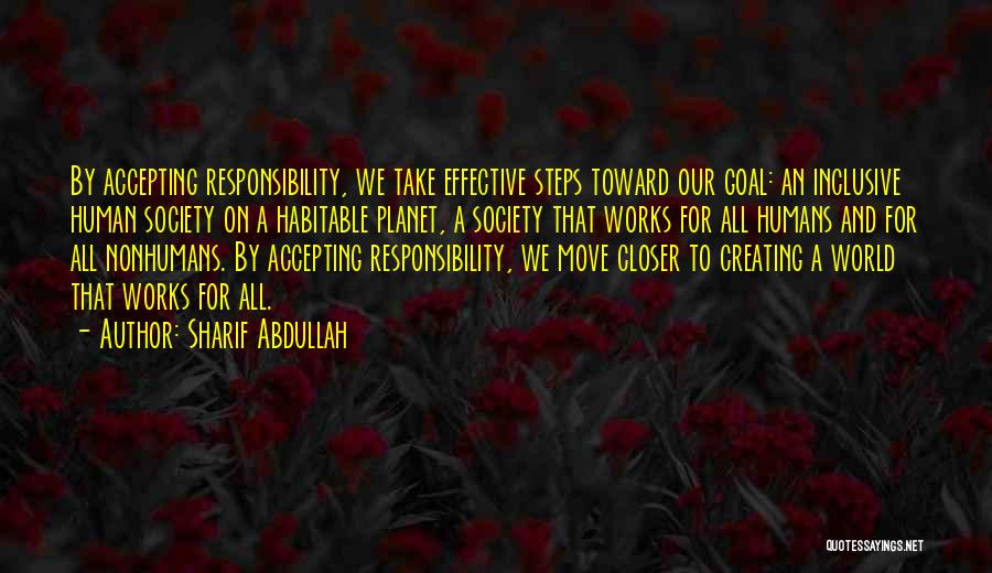 Accepting Things And Moving On Quotes By Sharif Abdullah