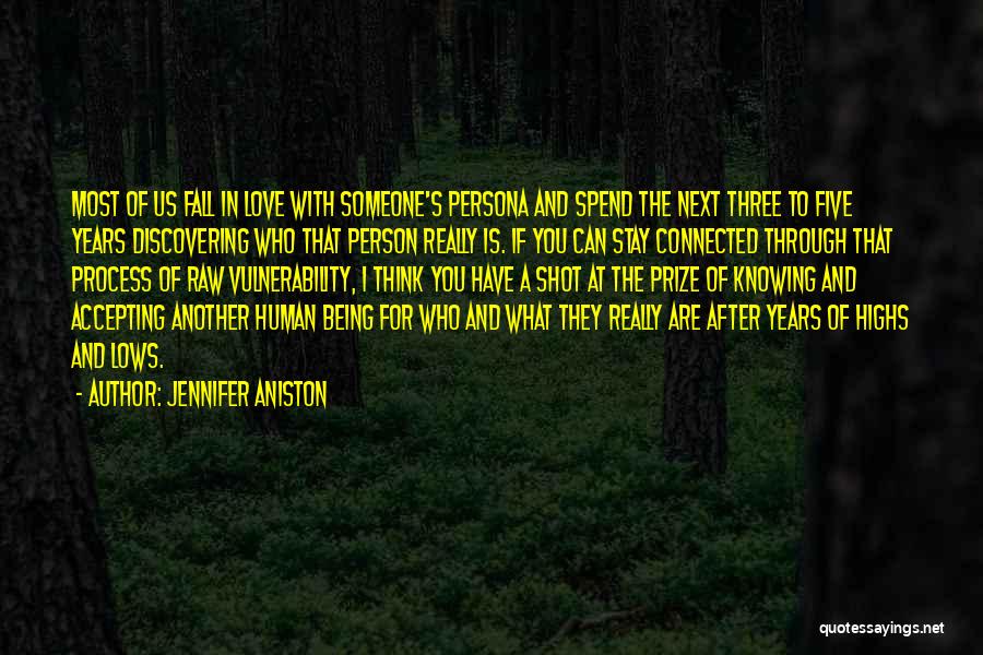 Accepting Who You Are Quotes By Jennifer Aniston
