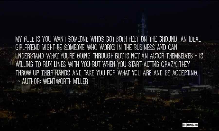 Accepting Who You Are Quotes By Wentworth Miller