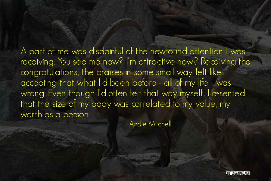 Accepting Your Worth Quotes By Andie Mitchell Accepting Your Worth Quotes By Andie Mitchell