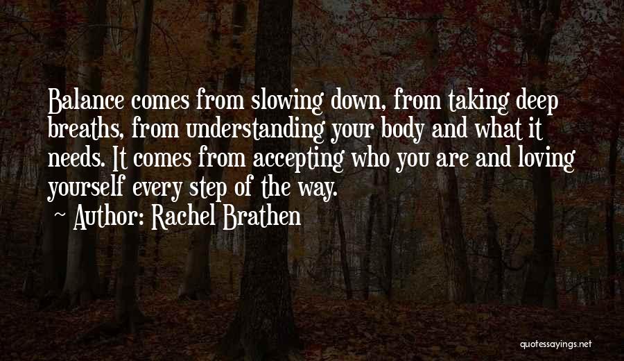 Accepting Yourself Quotes By Rachel Brathen