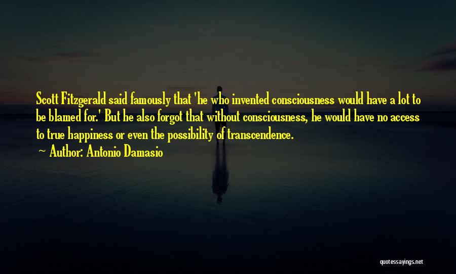 Access Consciousness Quotes By Antonio Damasio