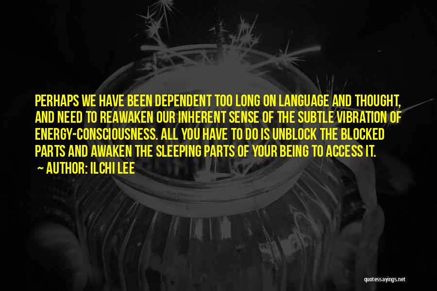 Access Consciousness Quotes By Ilchi Lee
