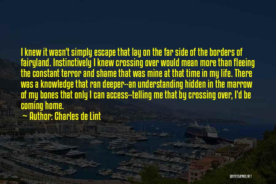 Access Escape Quotes By Charles De Lint