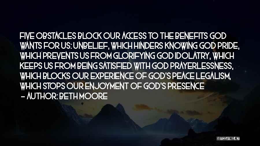 Access Quotes By Beth Moore
