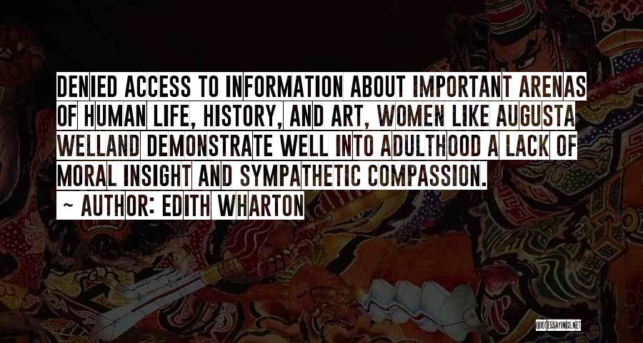 Access Quotes By Edith Wharton