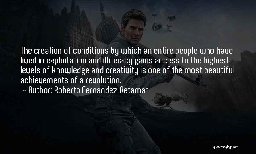 Access Quotes By Roberto Fernandez Retamar