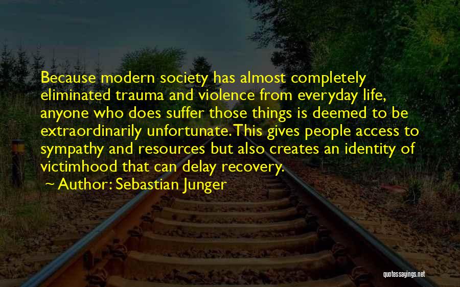 Access Quotes By Sebastian Junger