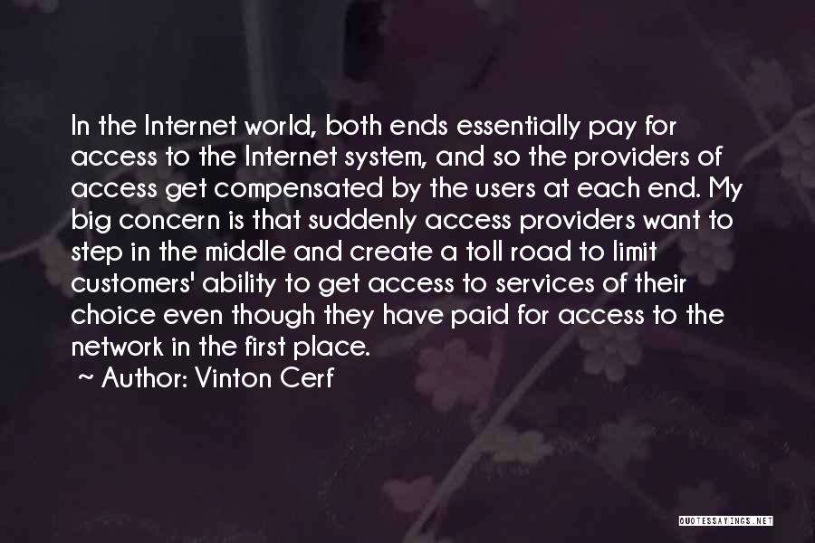 Access Quotes By Vinton Cerf