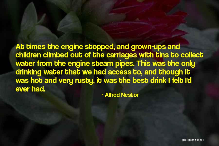 Access To Water Quotes By Alfred Nestor