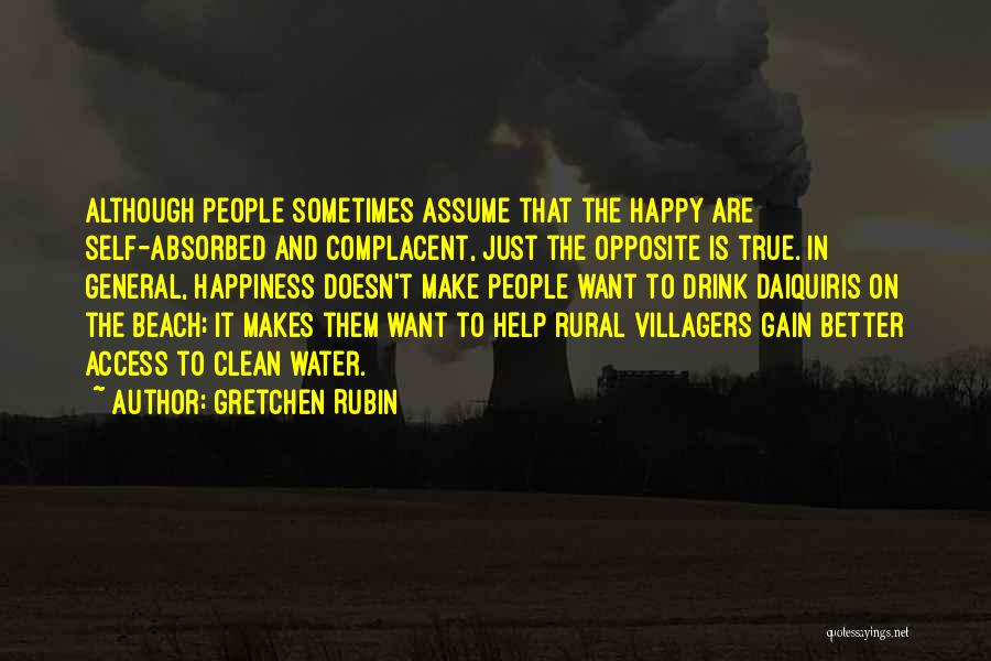 Access To Water Quotes By Gretchen Rubin